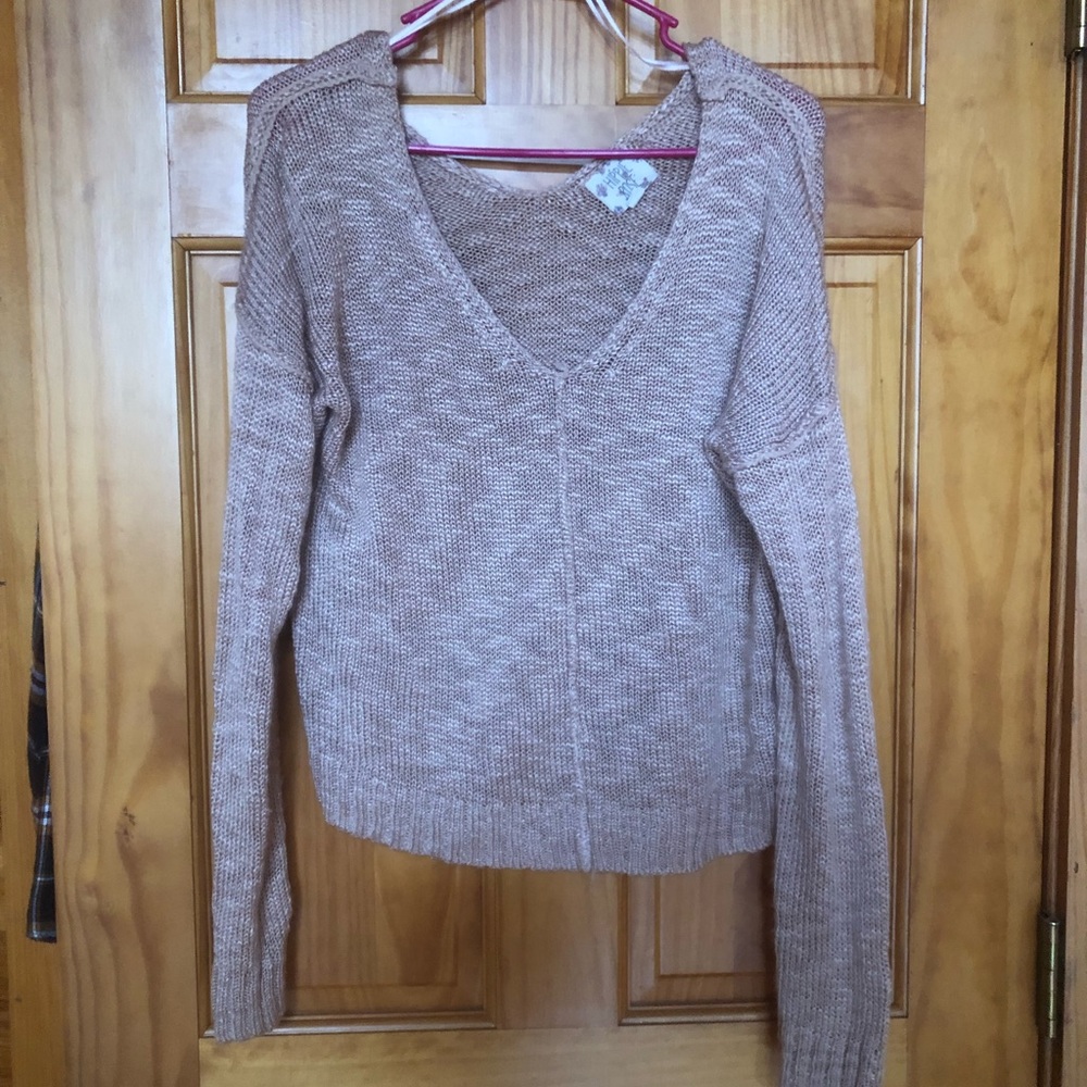 Pink sweater